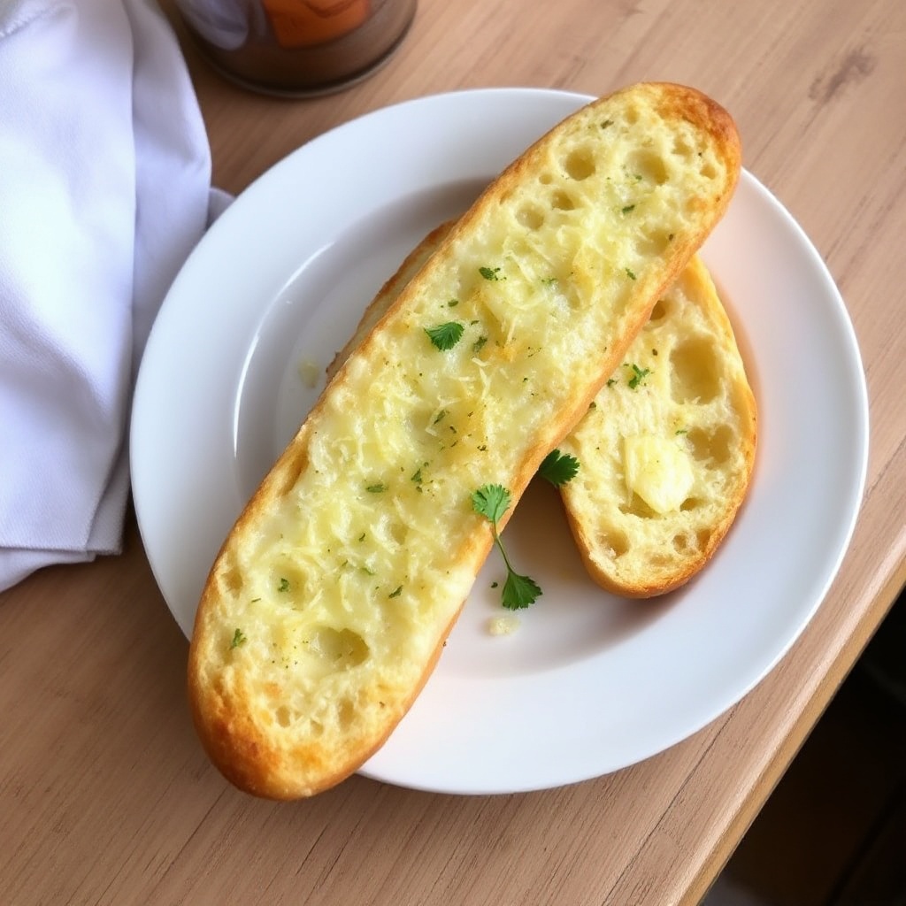 Käse-Knoblauch-Brot-Delight