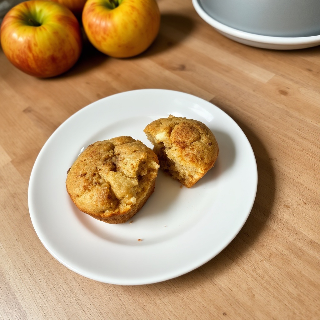 Gewürzte Apfel-Ricotta-Muffins
