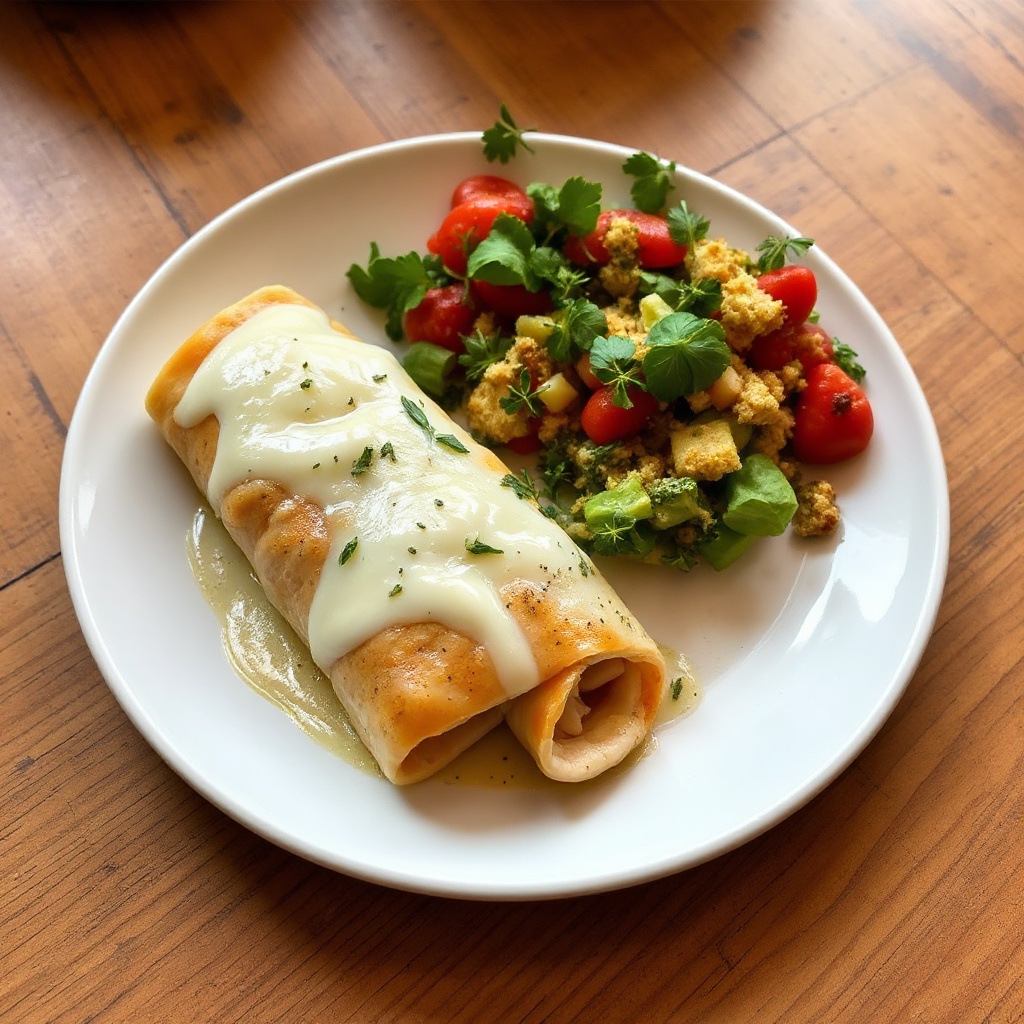 Cheesy Herb Chicken Roll-Ups