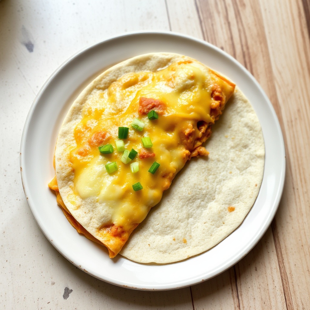Enchiladas di Colazione al Formaggio