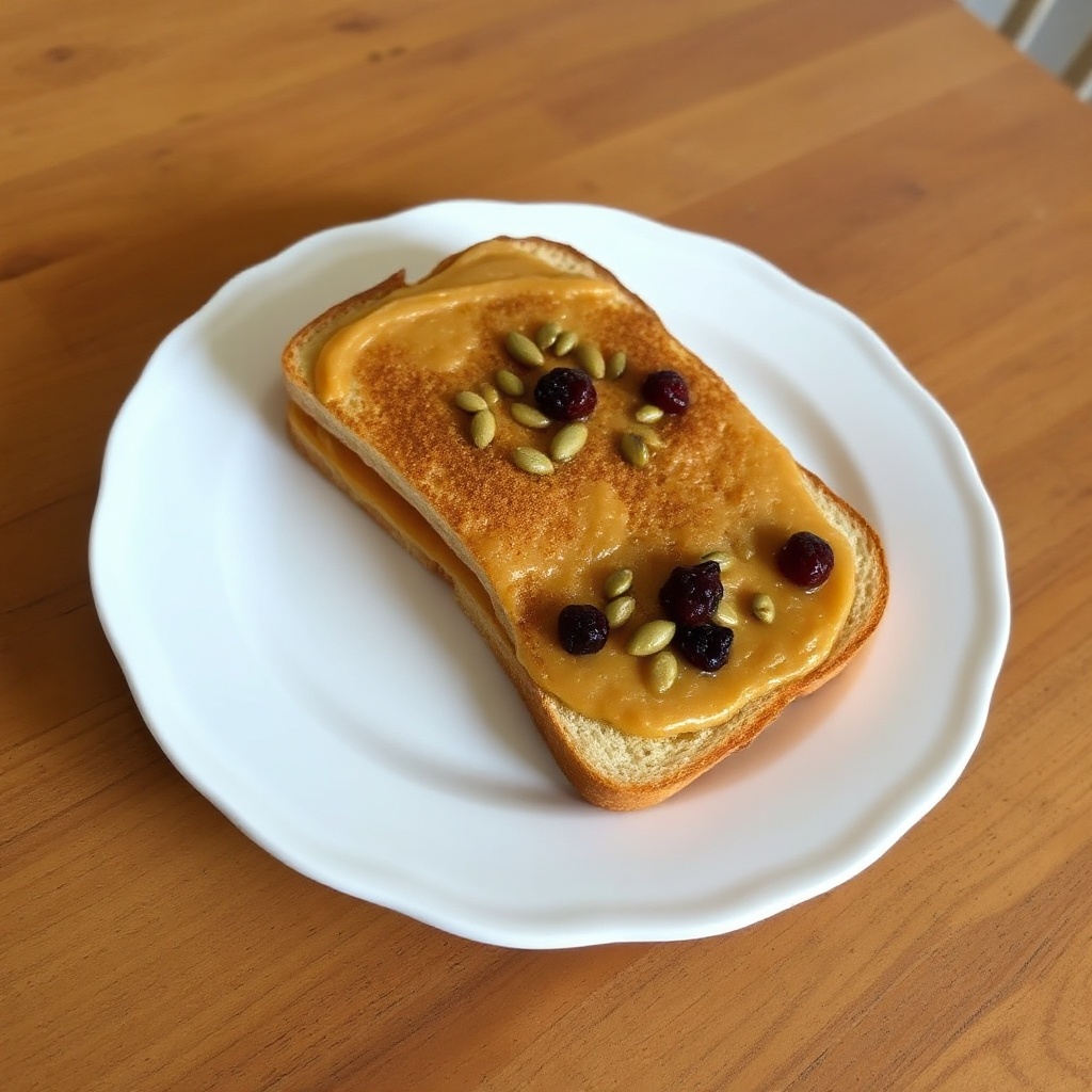 Nussiger Honig-Genuss-Sandwich