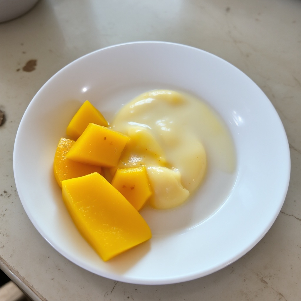 Delizia di Crema alla Frutta Tropicale