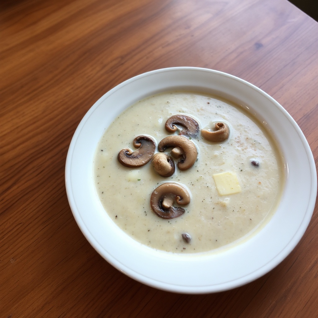 Creamy Mushroom Delight Soup