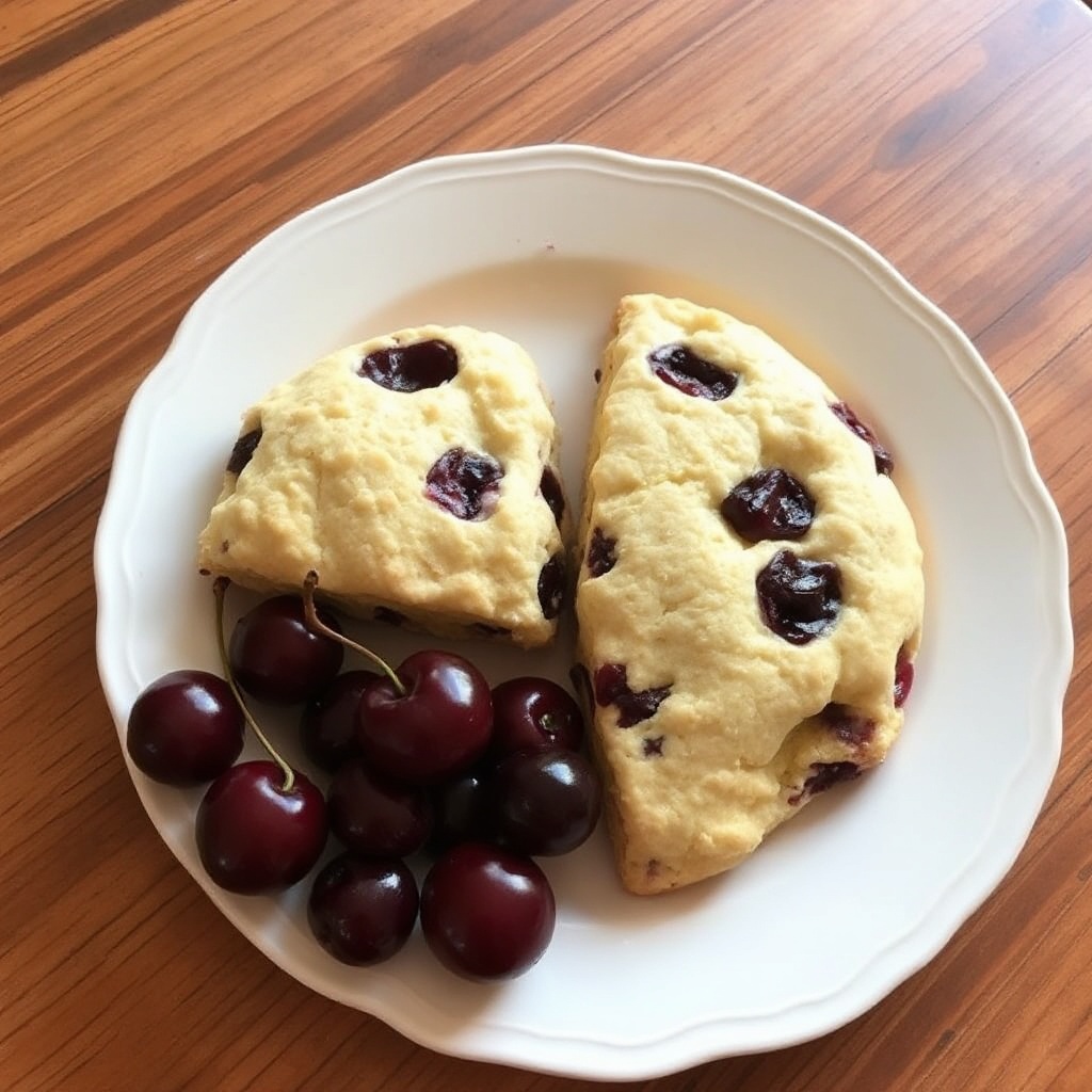 Scones alle Ciliegie per Diabetici