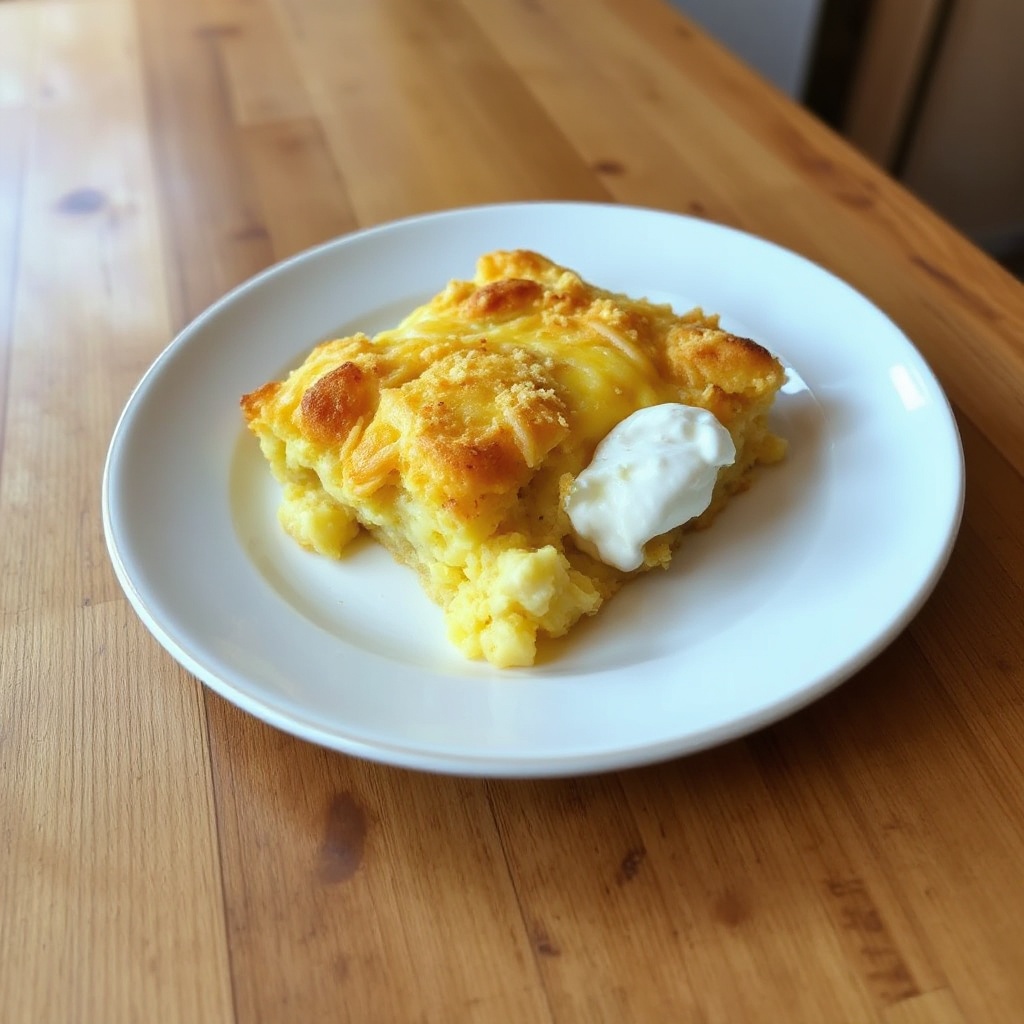 Casseruola di Patate Raspate e Formaggio
