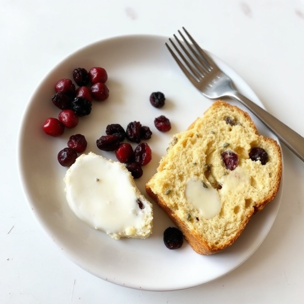 Rustikales irisches Soda-Brot mit einem Twist