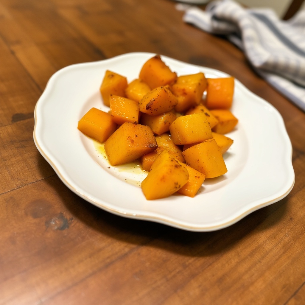 Honey-Glazed Roasted Butternut Squash