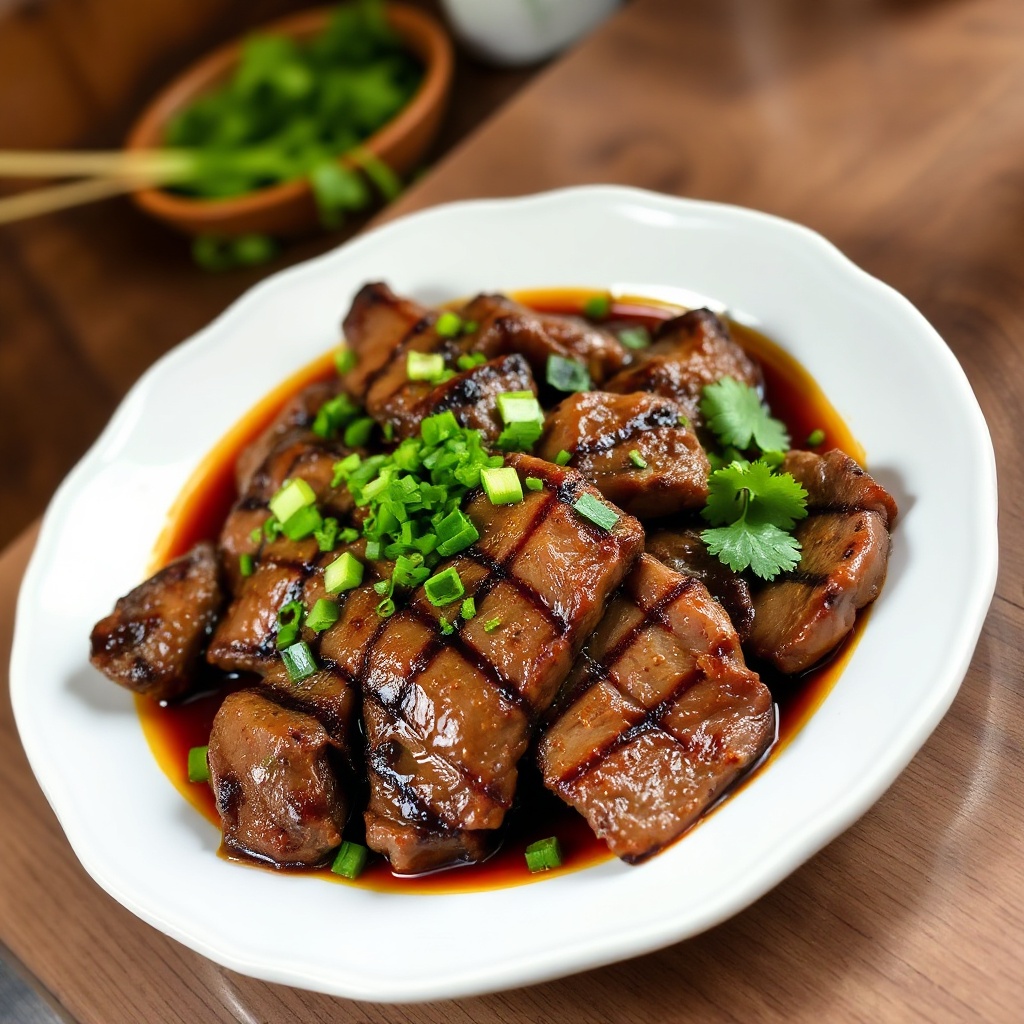 Asian-Style Marinated Grilled Steak