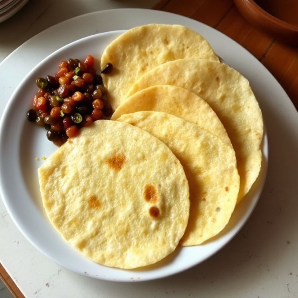 Enhanced Homemade Corn Tortillas