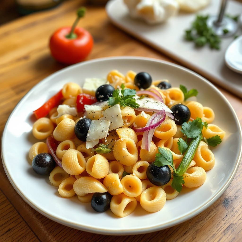 Mediterraner Pasta Genuss