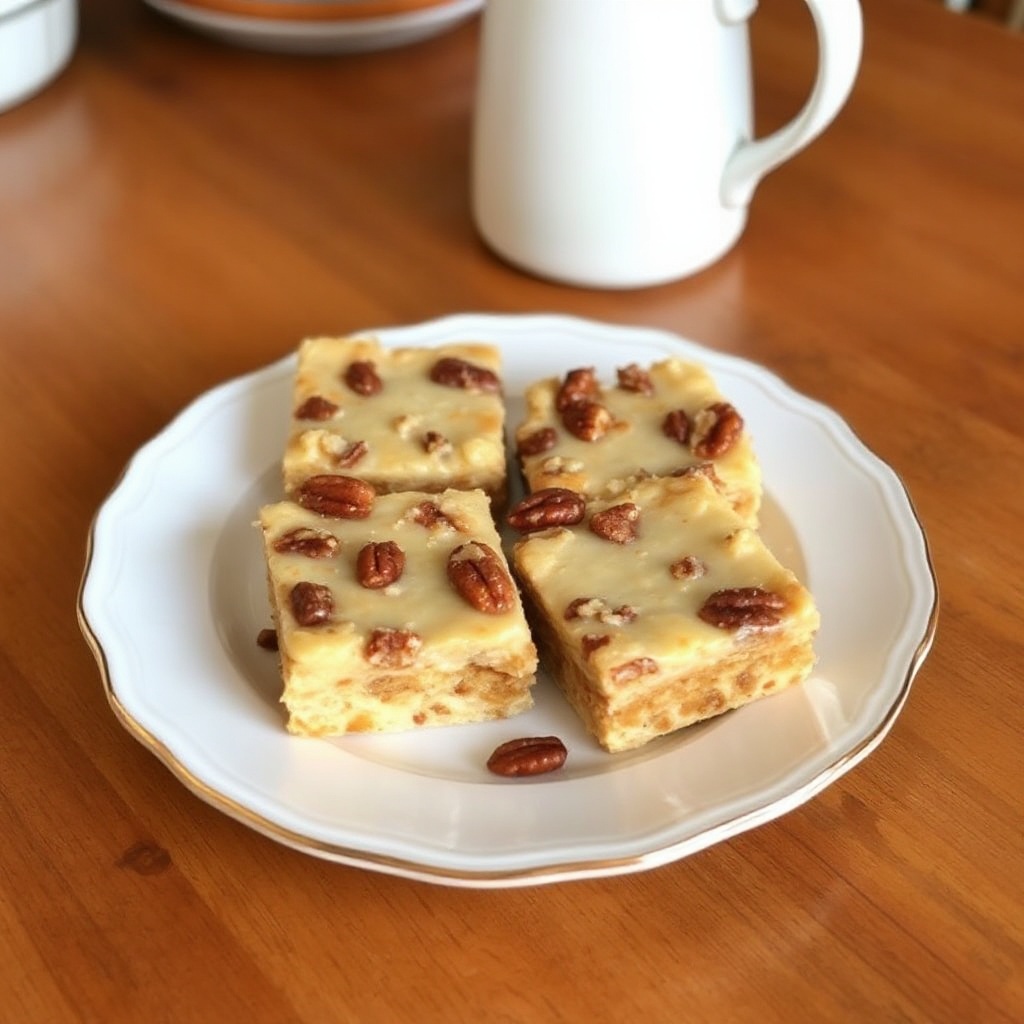Buttery Toffee Pecan Squares