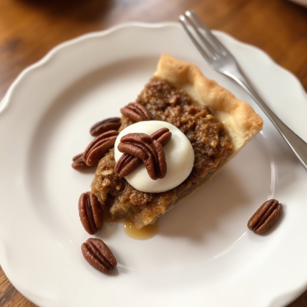 Golden Pecan Delight Pie