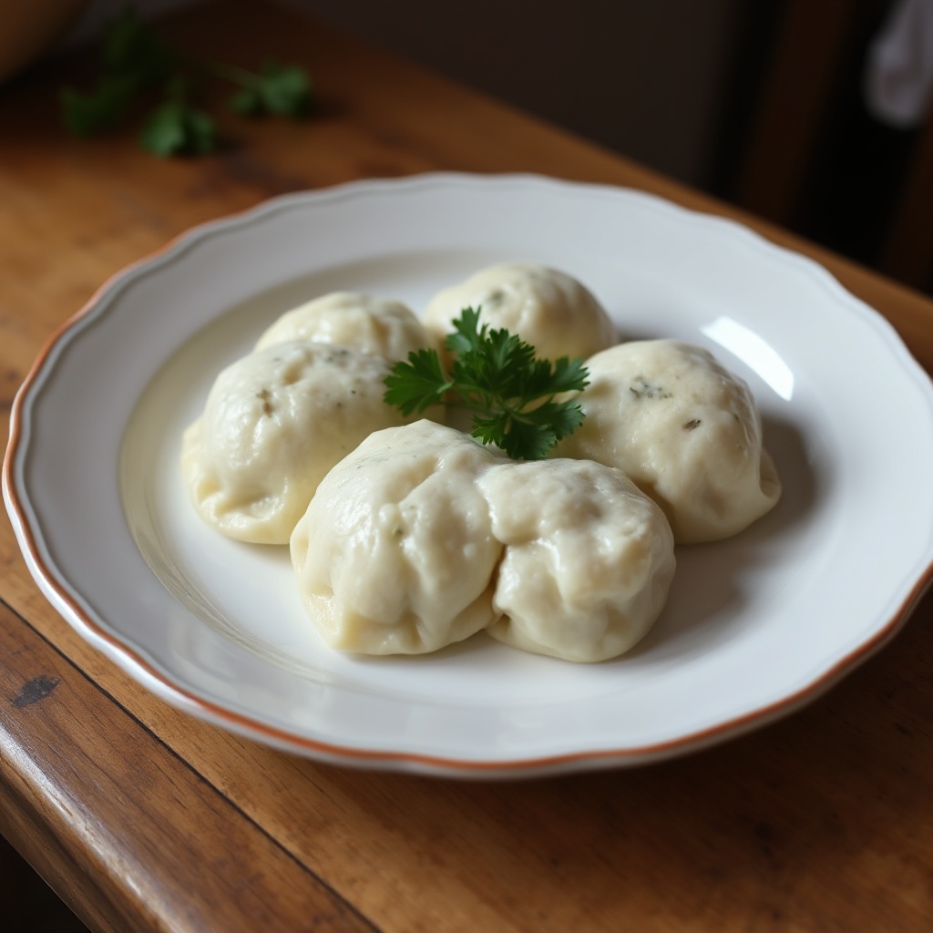 Fluffy Herb Dumplings