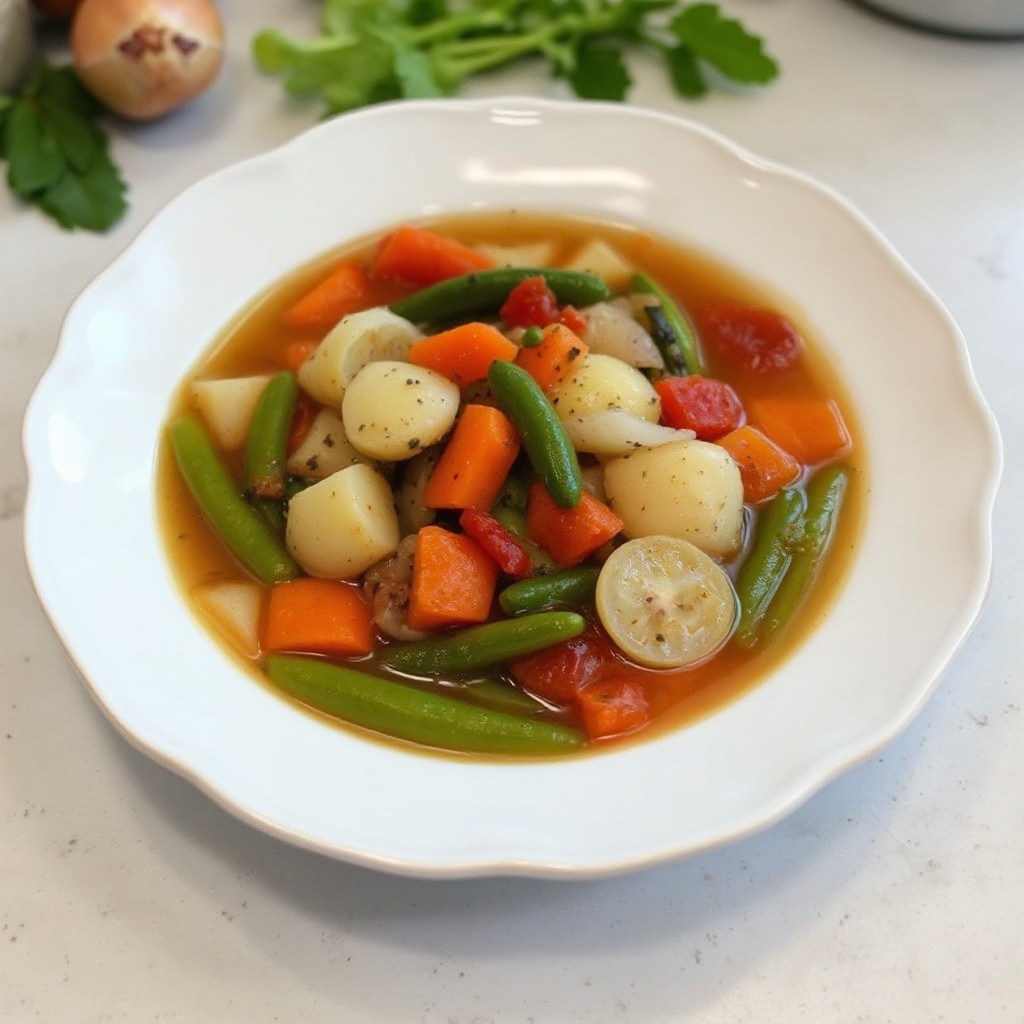 Hearty Garden Vegetable Medley Soup
