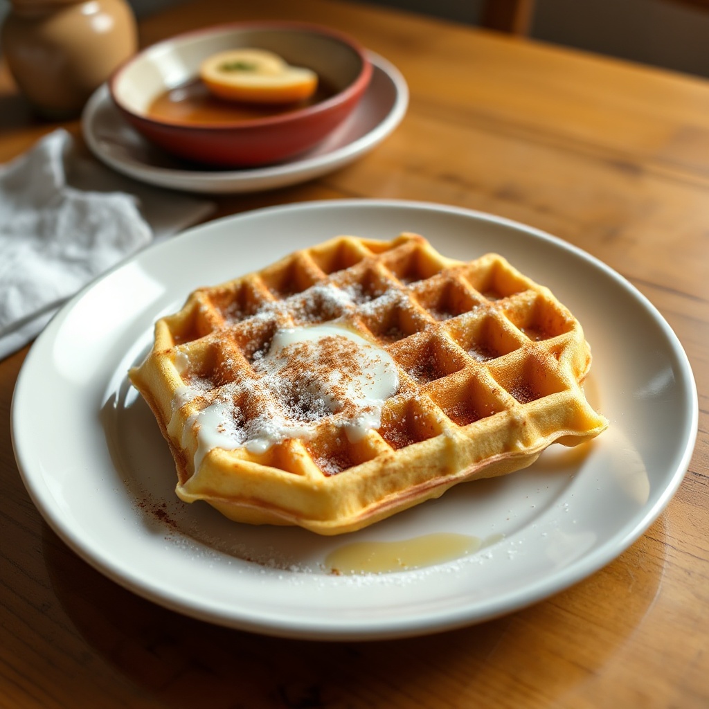 Waffle Vaniglia Dorata