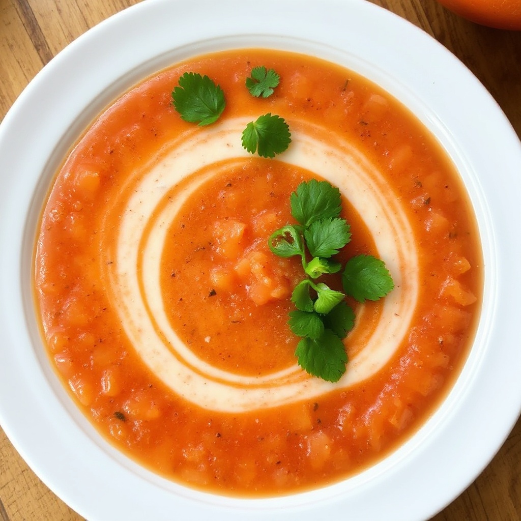 Zitrus-Ingwer Sommer-Gazpacho