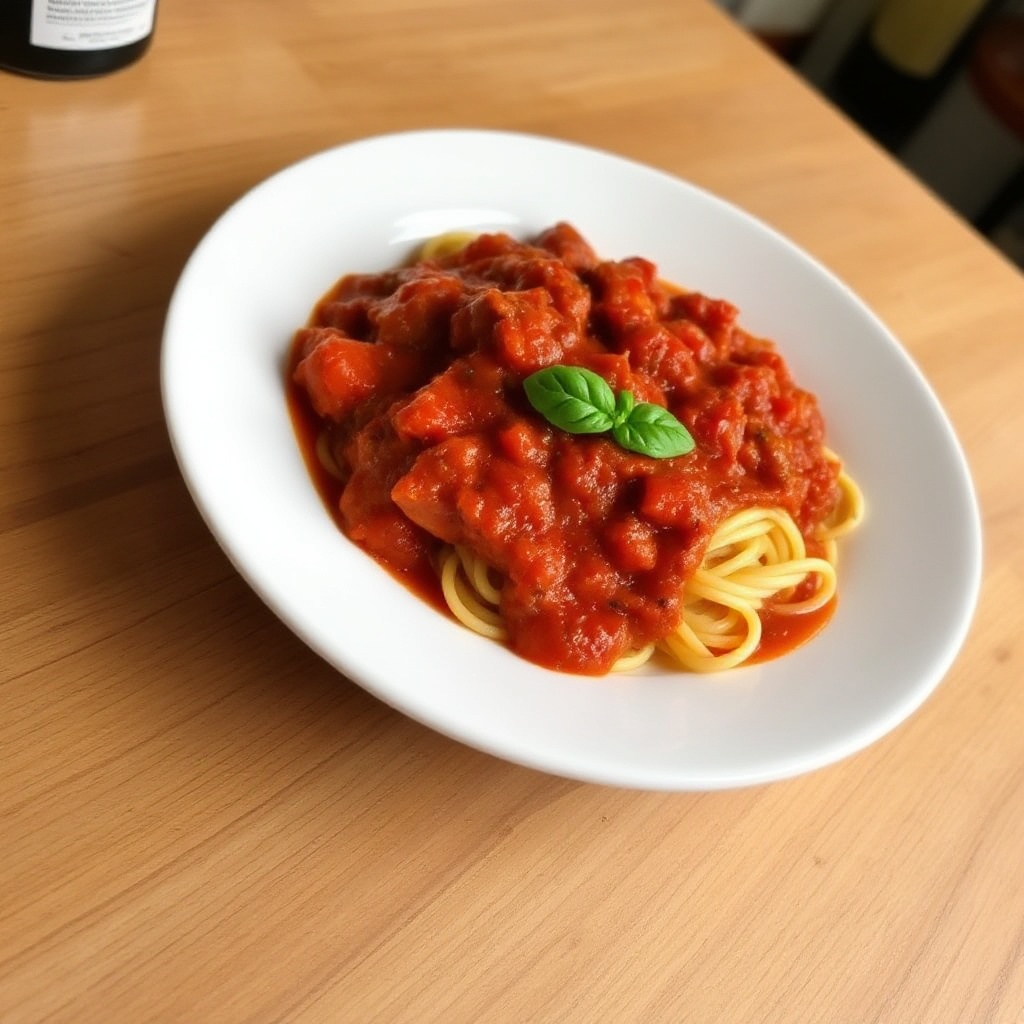 Salsa Ricca di Pomodoro e Erbe per Pasta o Pizza