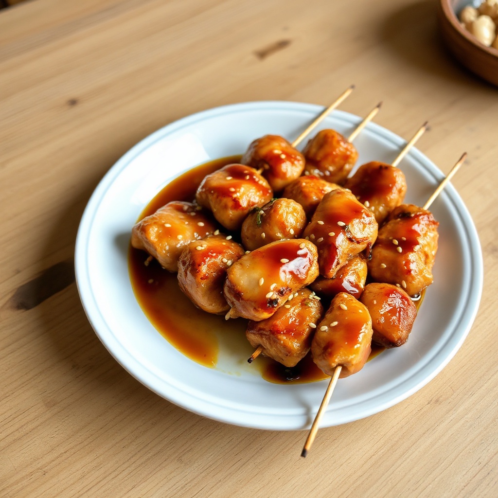Honey Soy Chicken Skewers