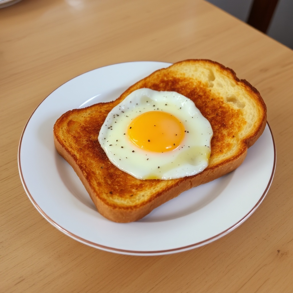 Goldenes Eier-Toast