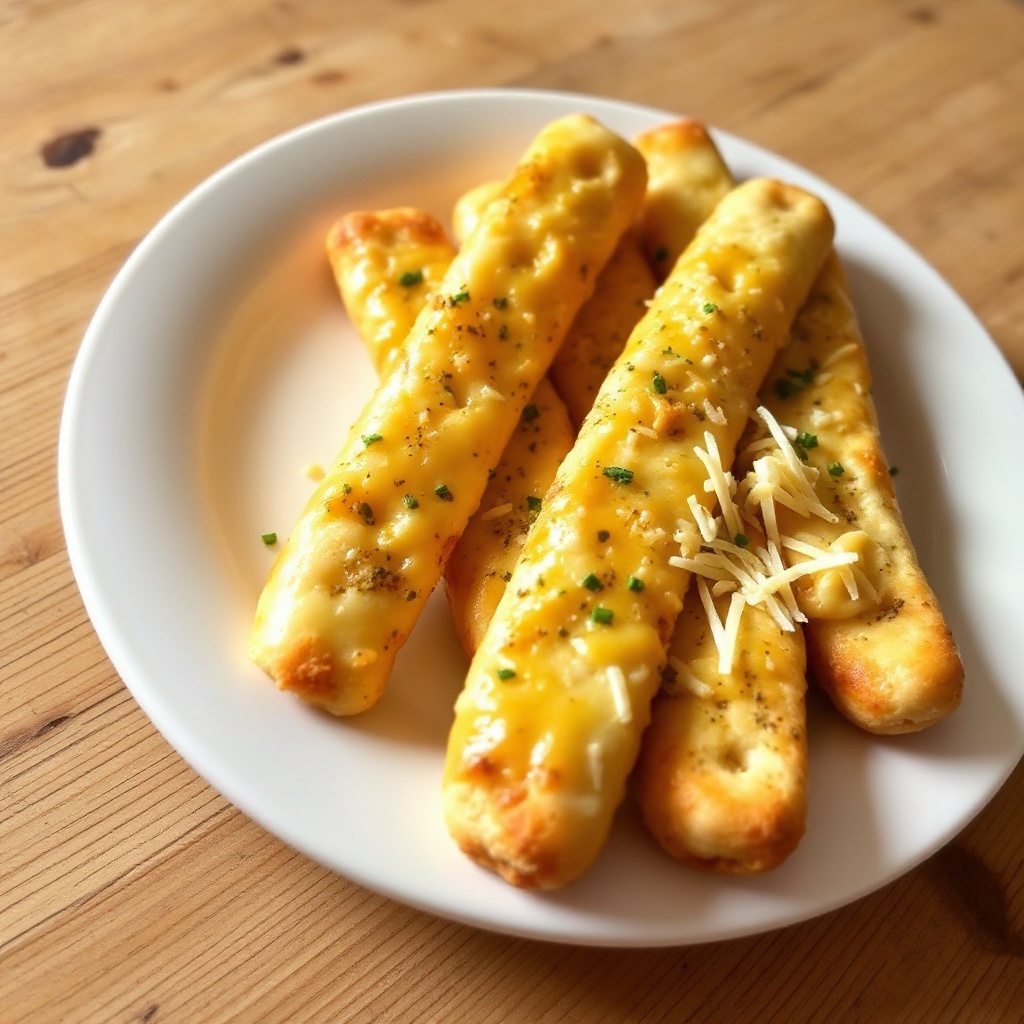 Hausgemachte Käse-Knoblauch-Brötchen