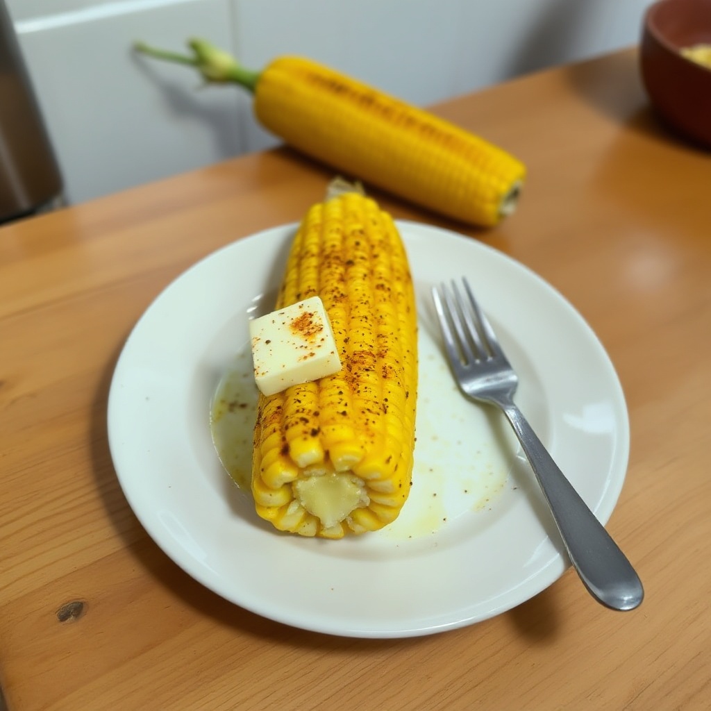Grilled Corn with Spicy Lime Butter