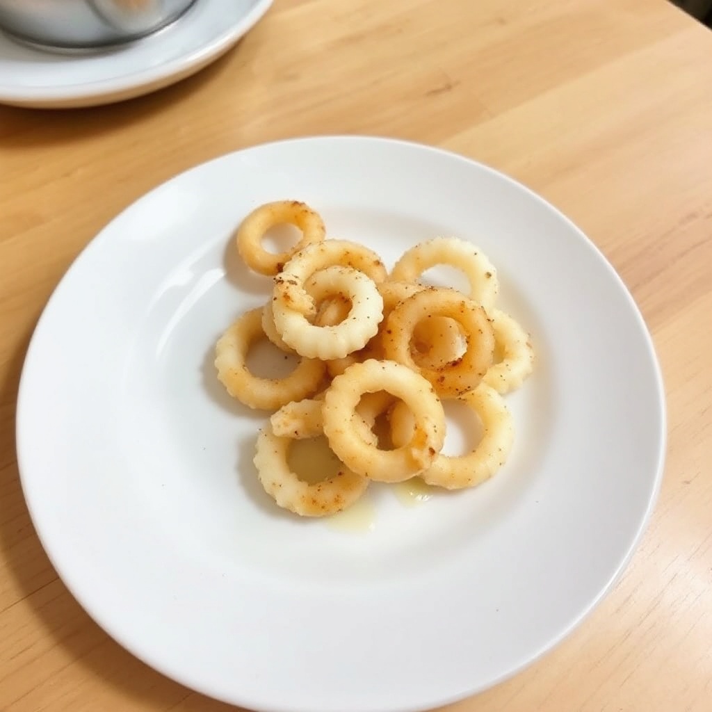 Crispy Marinated Calamari Rings