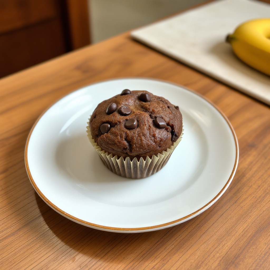 Chocolate Banana Bliss Muffins