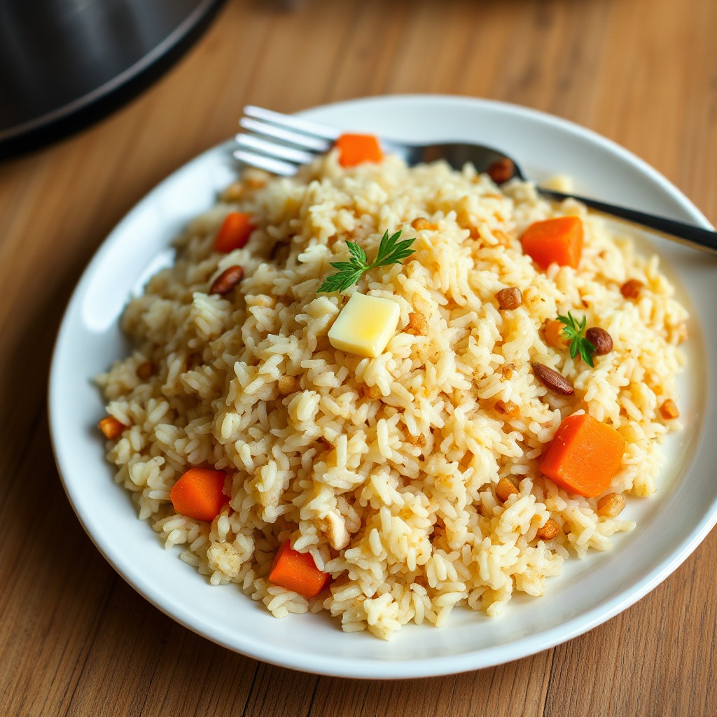 Savory Rice Cooker Pilaf