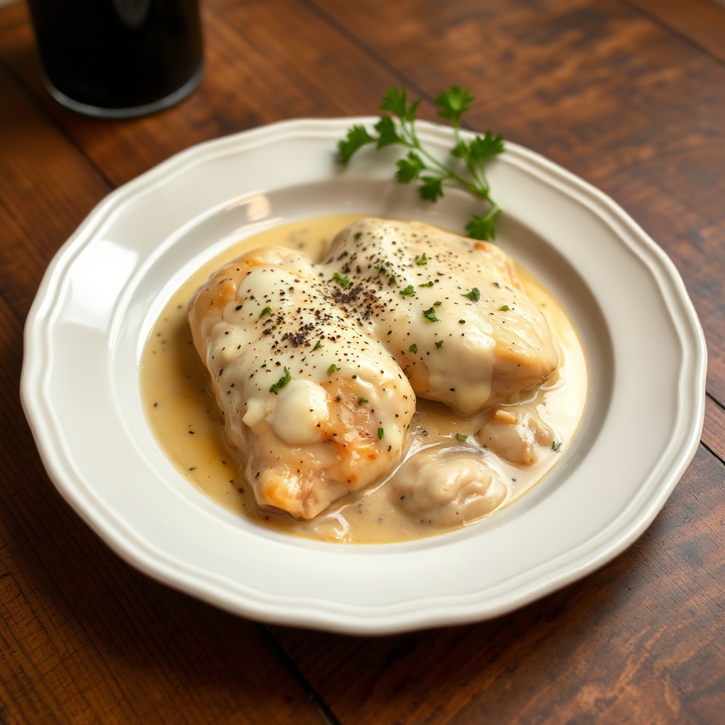 Creamy Garlic Chicken Marsala