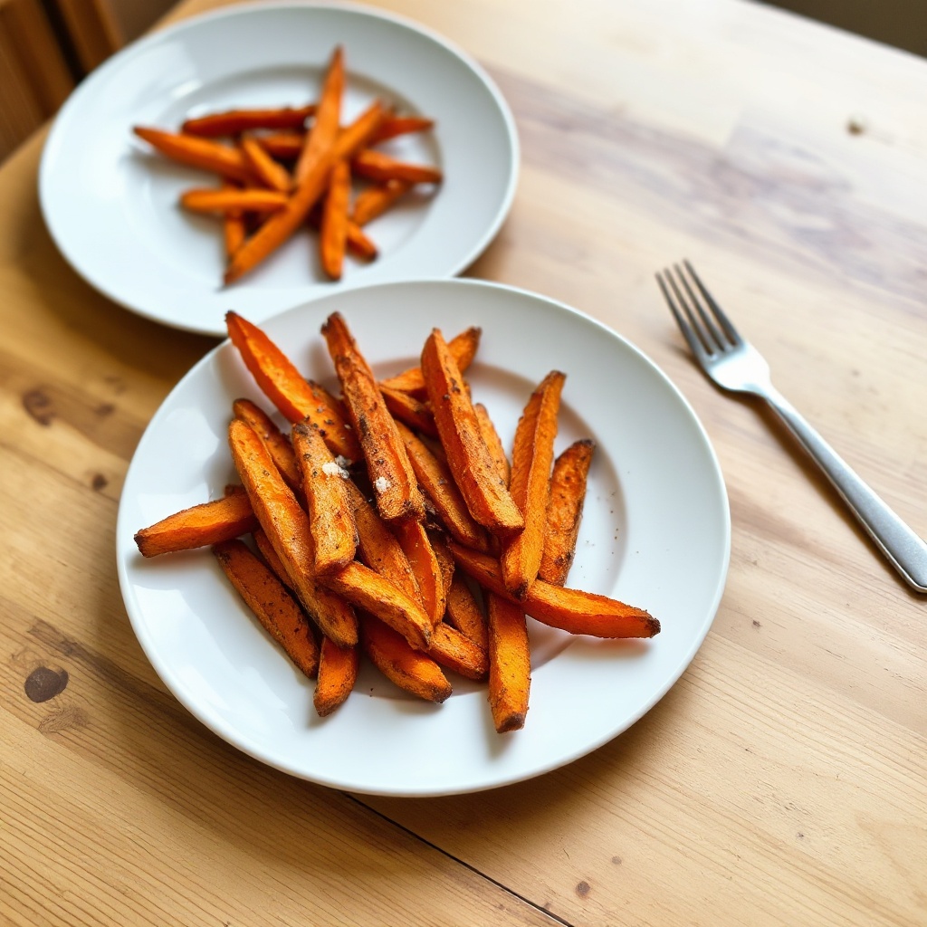 Crispy Baked Sweet Potato Fries