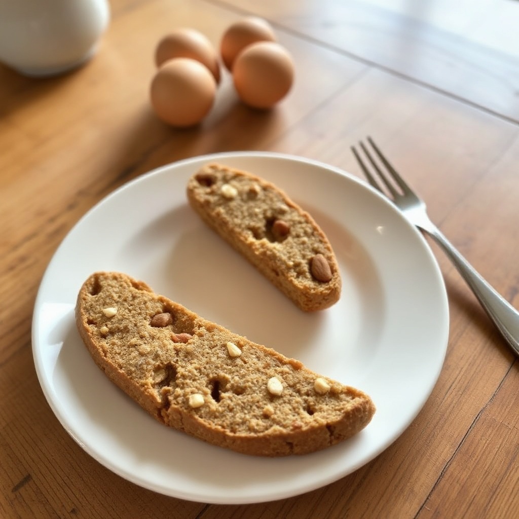 Nutty Whole Wheat Biscotti