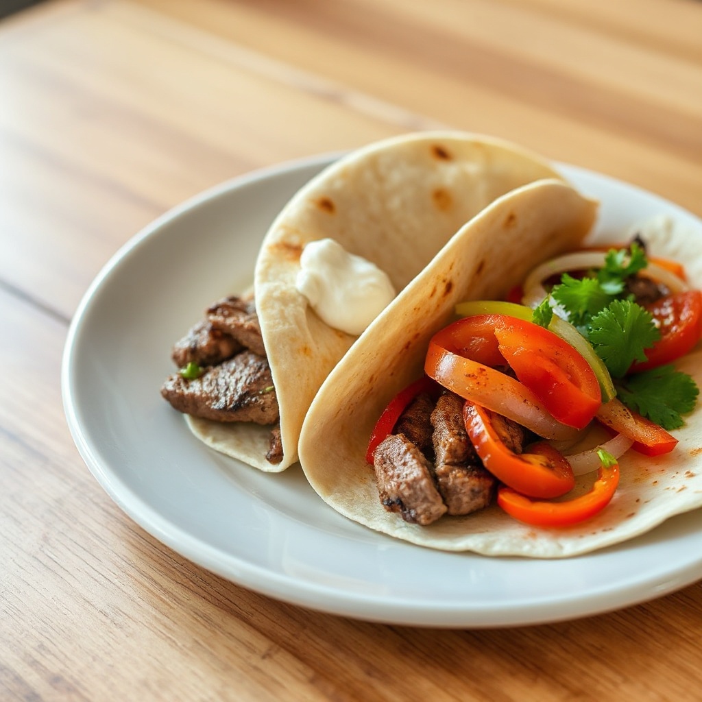 Tex-Mex Grilled Steak Wraps