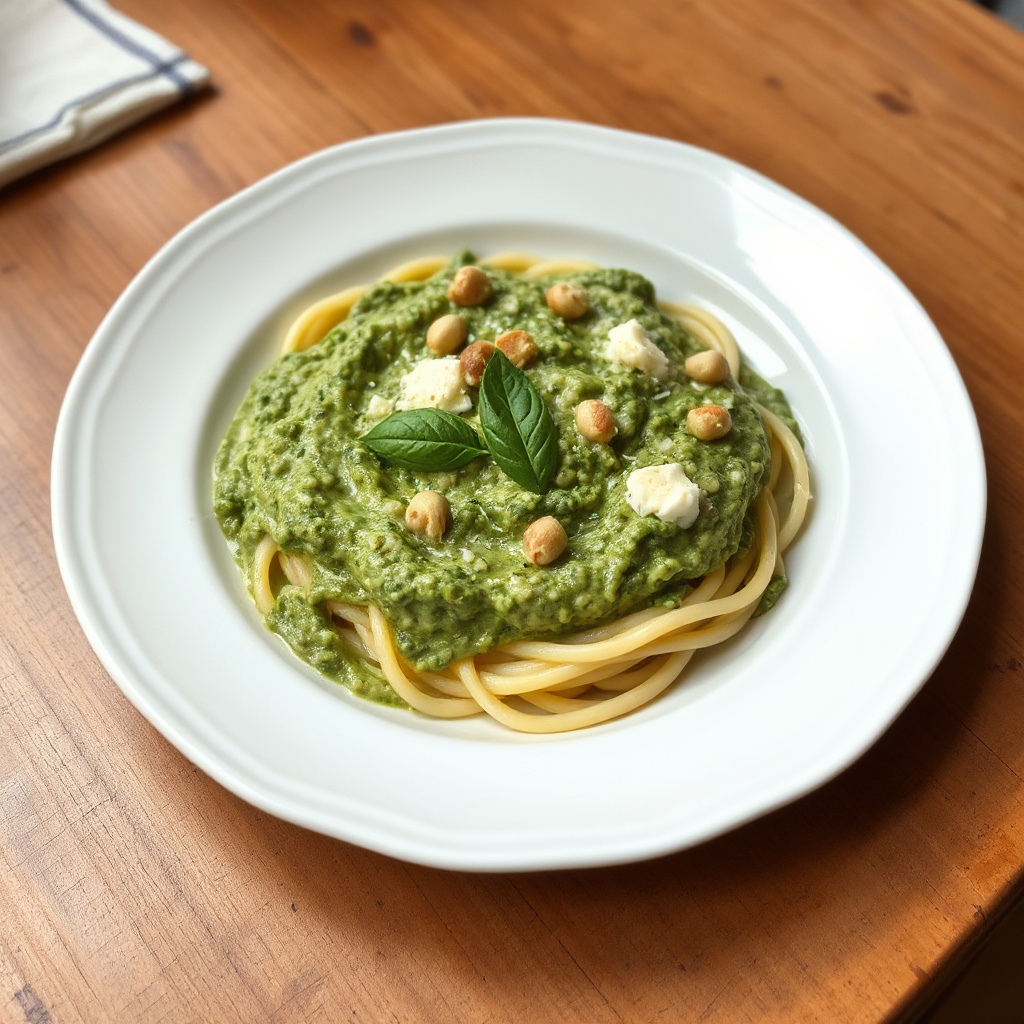 Cremige Basilikum-Pesto-Sauce