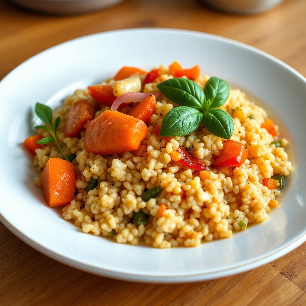 Mediterraner Gemüse-Couscous-Genuss