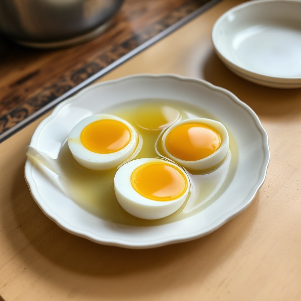Perfekt gekochte und leicht zu schälende Eier