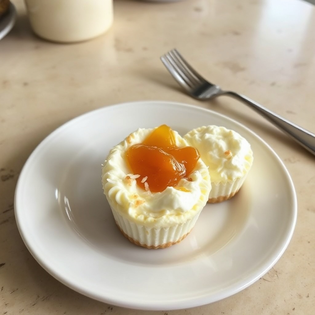 Coppette di Cheesecake Cremoso al Cocco
