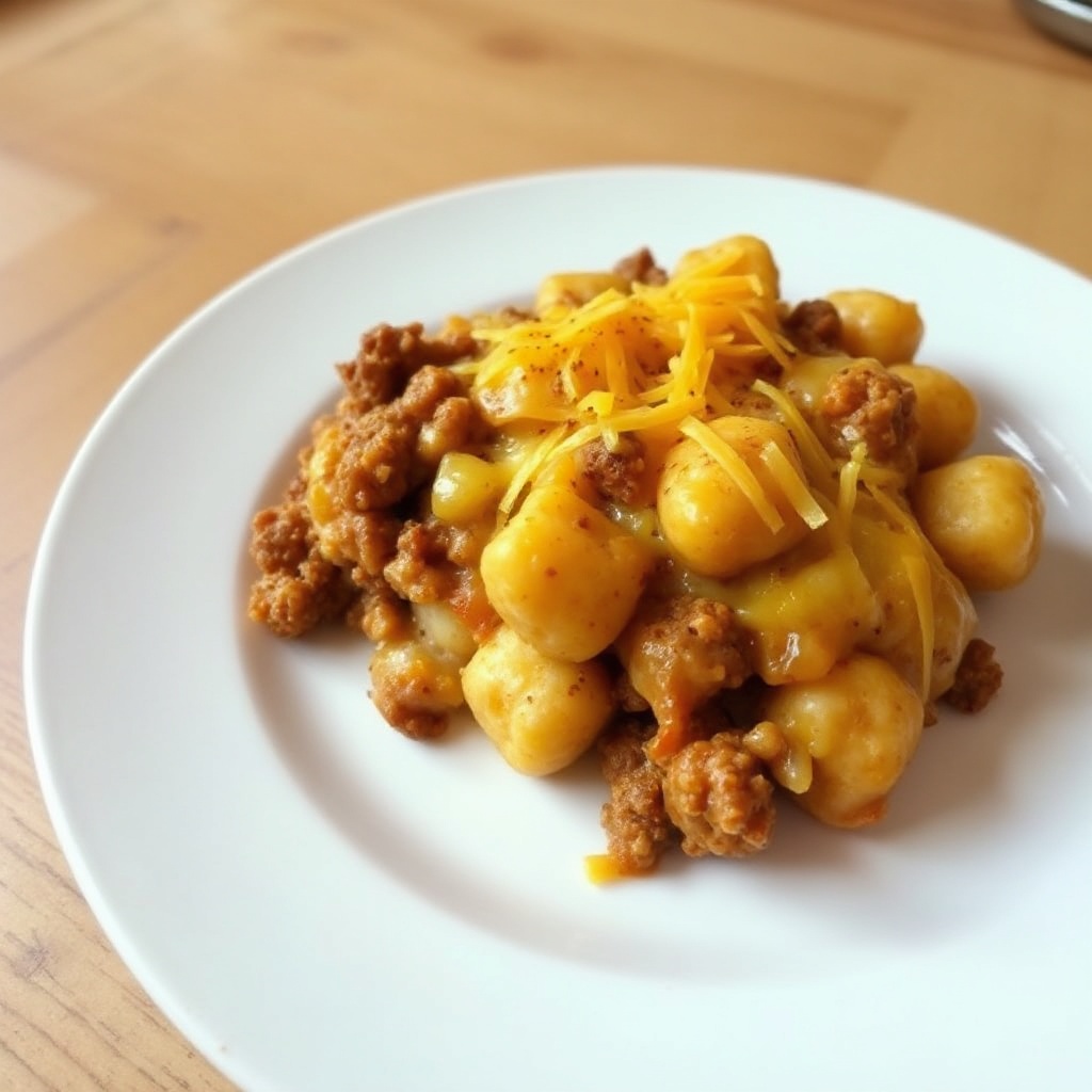 Cheesy Tater Tot Bake