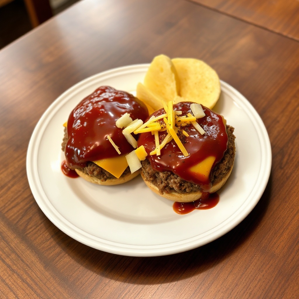Cheeseburger BBQ Salati