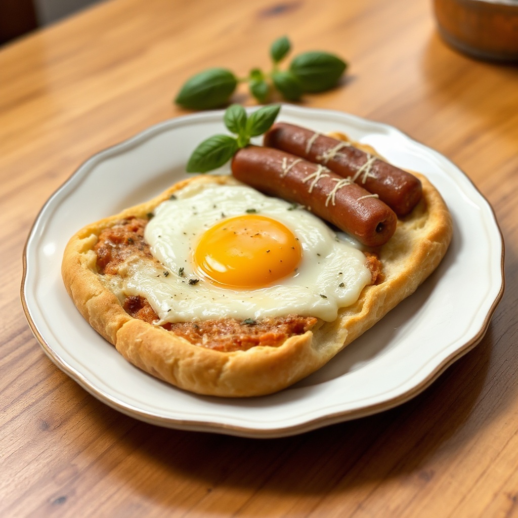 Pane Salato con Salsiccia e Formaggio