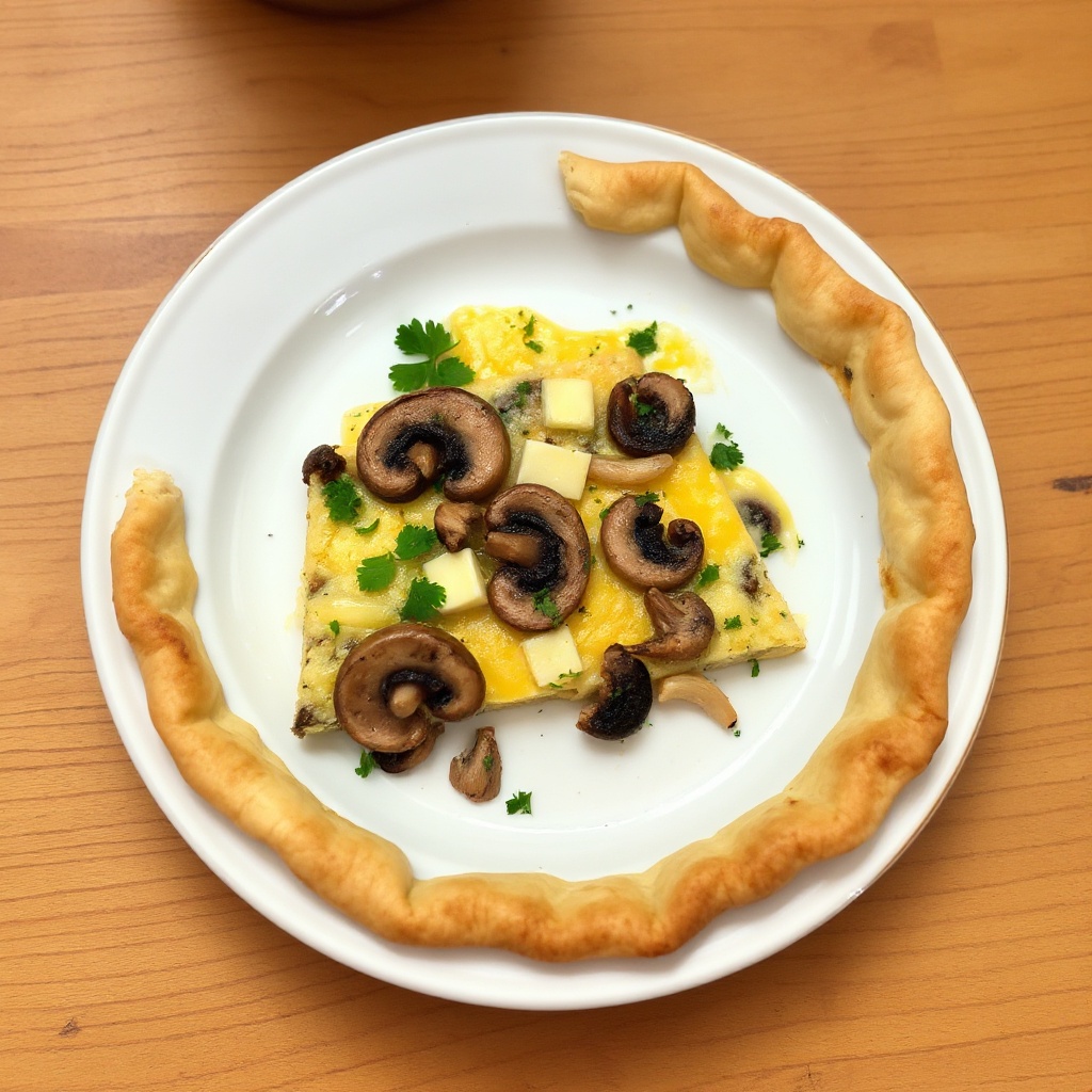 Quiche Salata ai Funghi e Erbe