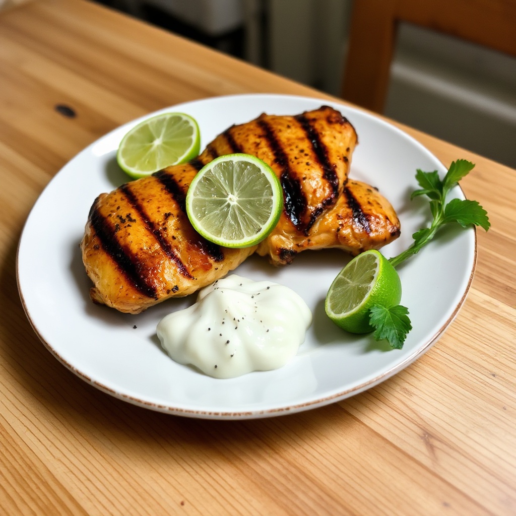 Würziges Gegrilltes Limetten-Chipotle-Hühnchen