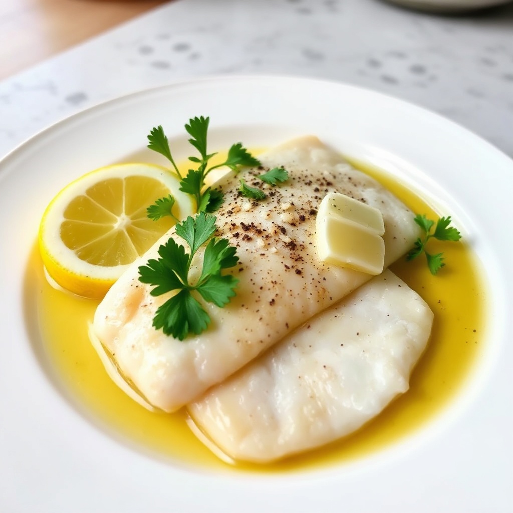 Knoblauch-Zitronen-Butter-Tilapia