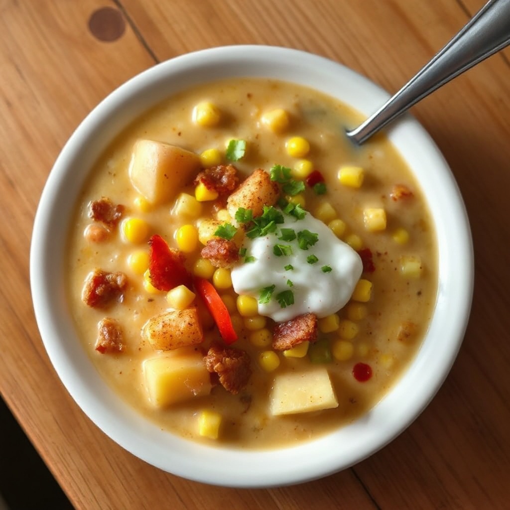 Zuppa di Mais Piccante Chipotle