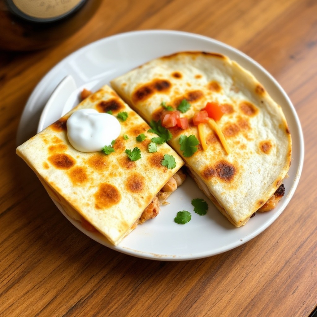 Quesadillas di Pollo Grigliato Piccanti