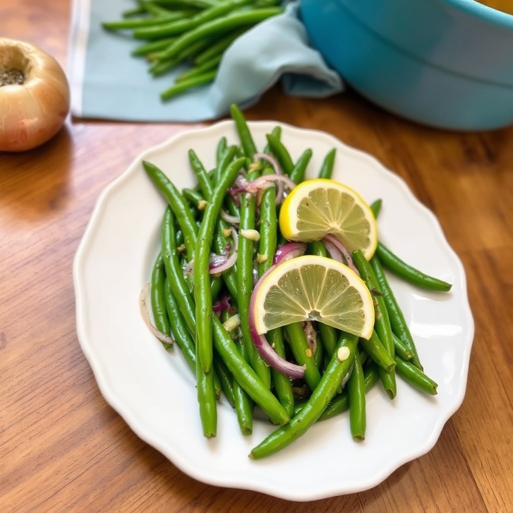 Fagiolini al Limone e Aglio