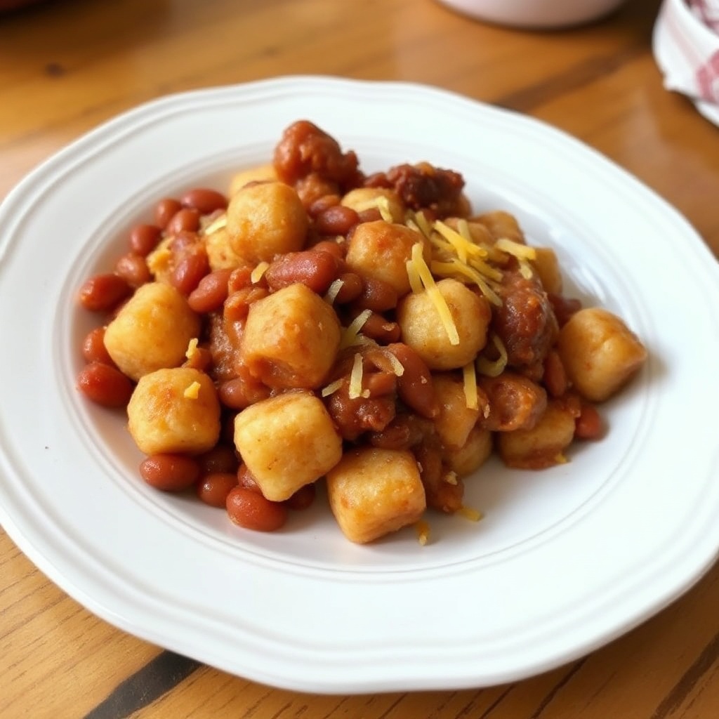 Bequeme Tater Tot Auflauf