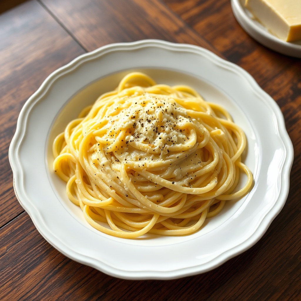 Cremige Parmesan Fettuccine