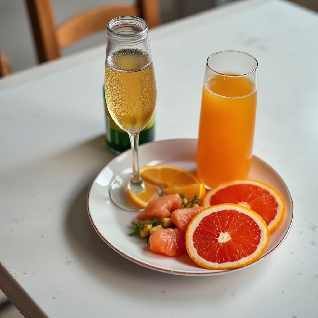 Elegante Spritz di Agrumi