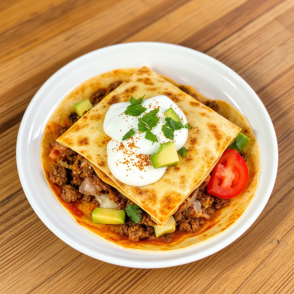 Layered Tortilla Bake