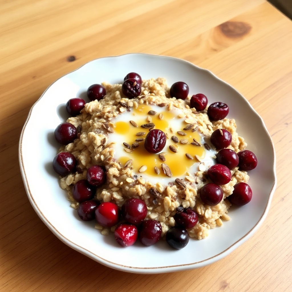 Delizia di Avena con Noci e Cranberries